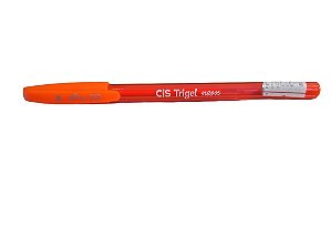 CANETA TRIGEL NEON 1.0 - LARANJA - CIS