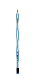 LAPIS CIS SPIRO HB C/ BORRACHA - AZUL