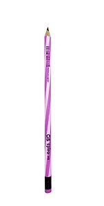 LAPIS CIS SPIRO HB C/ BORRACHA - ROSA