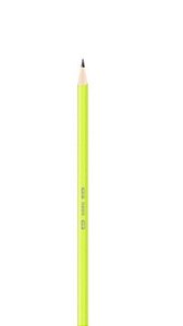 LAPIS CIS NEON HB C/ BORRACHA - AMARELO
