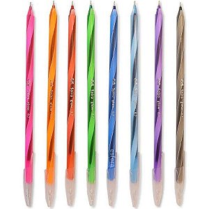 CANETA CIS SPIRO GLOW 0.7 - CORES - UNIDADE