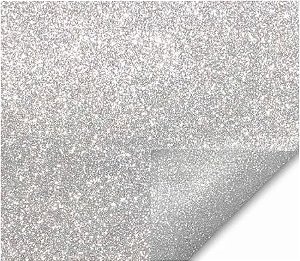 PAPEL CONTACT GLITTER PRATA 45CM - METRO
