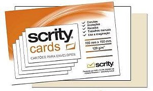 CARTAO PARA ENVELOPE VISITA (60MMX95MM) - BRANCO - UNIDADE