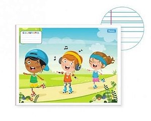 CADERNO DE CALIGRAFIA FORONI BROCHURA 40FLS 20X14