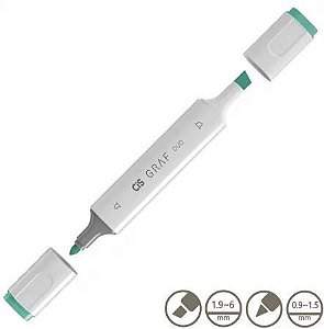 MARCADOR ARTISTICO CIS GRAF DUO - VERDE CLARO 59