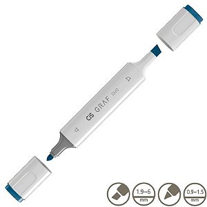 MARCADOR ARTISITICO CIS GRAF DUO - AZUL PRUSSIAN  69
