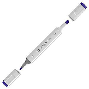 MARCADOR ARTISTICO CIS GRAF DUO - AZUL COBALTO 71