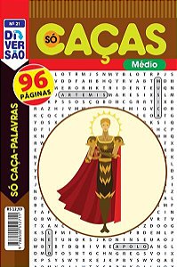 LIVRO DIVERSÃO SÓ CAÇA PALAVRAS ED 21