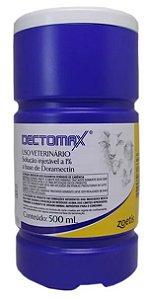 Dectomax - Solução injjetável a 1% a base de Doramectin - 500ml - Zoetis