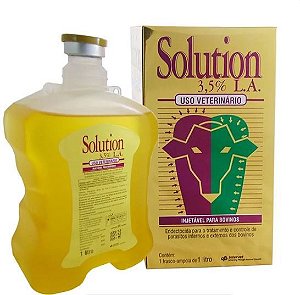 Solution 3,5% - 1 Litro - Msd Saúde Animal
