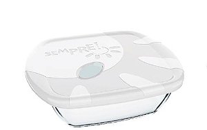 SEMPRE QUAD C/TPA COLOR  16,6X16,6X5,4  730 ML - CAIXA C/ 12 PEÇAS
