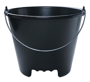 BALDE 12 LITROS ESPECIAL PRETO