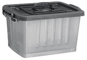 CONTAINER ALTO 38,2 LTS - 53X38X29,5 CMS PRATA