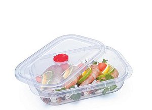 POTE RASO C/ VALVULA 995 ML - 15 X 25 X 5 CM