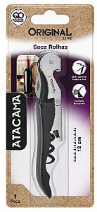 SACA ROLHAS ATACAMA PRETO C/CART