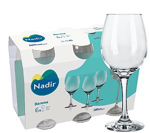 BARONE TACA VINHO 385 ML - JG C/ 06 PCS