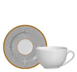 RITZ - XICARA CHA C/ PIRES 250 ML - CAIXA C/ 6 PEÇAS