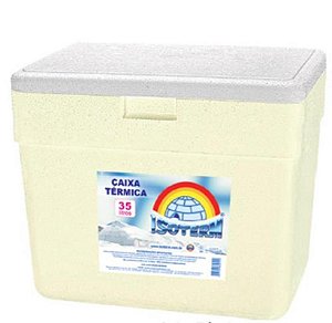 CAIXA TERMICA 035 LITROS - C/ ALCA