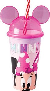 COPO 500 ML COM ORELHA MINNIE - CAIXA C/ 16 PEÇAS