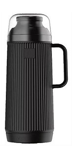 GARRAFA TERMICA MUNDIAL 1L PRETA