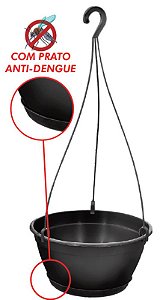 VASO CUIA C/ALCA 2,45L C/ PRATO ANTIDENGUE 21X55CM