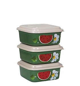 KIT 3 ORG. 1L QUAD COLOR DEC