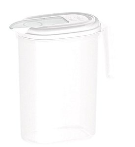 JARRA 2L GRADUADA C/ TAMPA FLIP TOP BRANCO