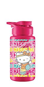 GARRAFA SQUEEZE 500ML HELLO KITTY PINK CHARMMY