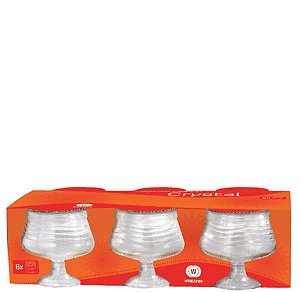 CRYSTAL - JG TACA P/ SOBREMESA 06 PCS  370 ML