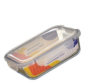 POTE HERMETICO RET BORO C/ TRAVA 1500ML SLEEK
