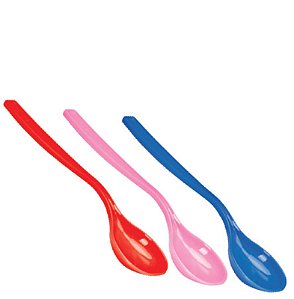 COLHER PLASTICA 19 CM