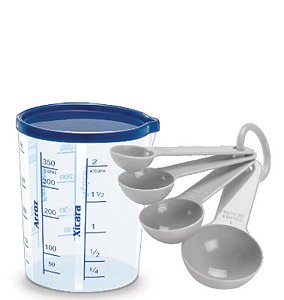 KIT MEDIDOR DOSE CERTA 400 ML