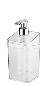PORTA SABONETE LIQ. SLIM TRANSPARENTE TRANSLUCIDO