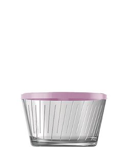 AMAZON TIGELA C/ TAMPA COLOR 350 ML  - CAIXA C/ 12 PEÇAS