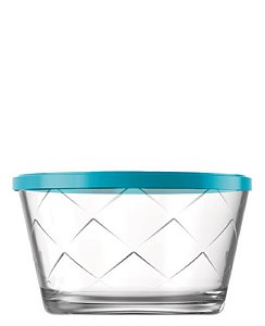 MARACATU TIGELA C/ TAMPA COLOR 670 ML  - CAIXA C/ 12 PEÇAS
