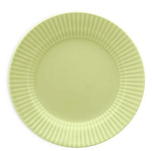 CANELE VERDE PRATO RASO 24 CM - CAIXA C/ 12 PEÇAS