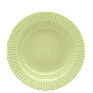 CANELE VERDE PRATO FUNDO 22 CM - CAIXA C/ 12 PEÇAS