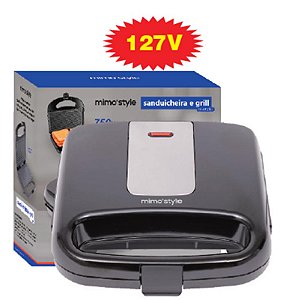 ELETRICA - SANDUICHEIRA E GRILL PLUS 127V