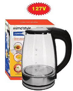 ELETRICA - CHALEIRA DE VIDRO 1.8L 127V