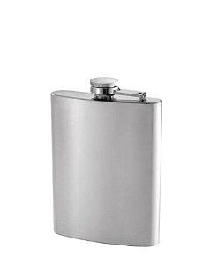 CANTIL DE BOLSO 220 ML P/ WHISKY INOX