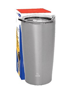 TERMICO - COPO 590ML INOX PAREDE DUPLA C/TP INOX