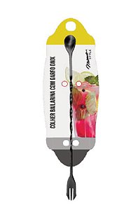 COLHER BAILARINA 26 CM C/ GARFO ÔNIX