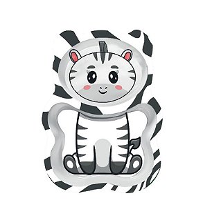ECOKITCHEN - PRATO P/ REFEICAO INFANTIL TIGRE 22X16X2,7 CM