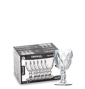 TACA 50 ML - DIAMANTE - CAIXA C/ 6 PEÇAS