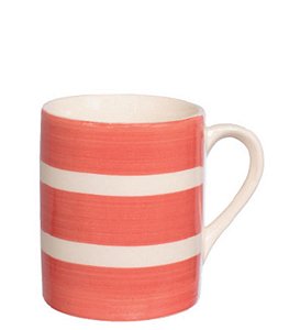 HAUSKRAFT - CANECA RETA 300ML FAIXAS ROSA - CAIXA C/ 36 PEÇAS