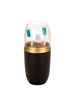 DOURADO FOSCO - PORTA ESCOVA DE DENTE 500ML C/ TAMPA