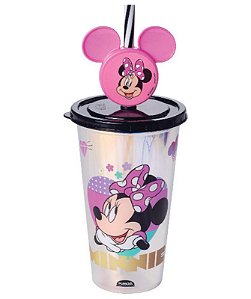 COPO REFRI 500ML C/ PIN MINNIE FRUTA-COR