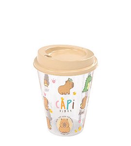 COPO C/ TAMPA BICO 270 ML CAPIVARA