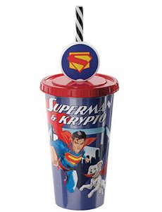 COPO REFRI 500ML C/ PIN SUPERMAN