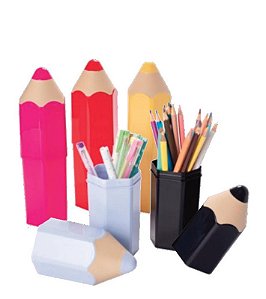 ORGANIZADOR LÁPIS 3D LÚDICO PORTA OBJETOS